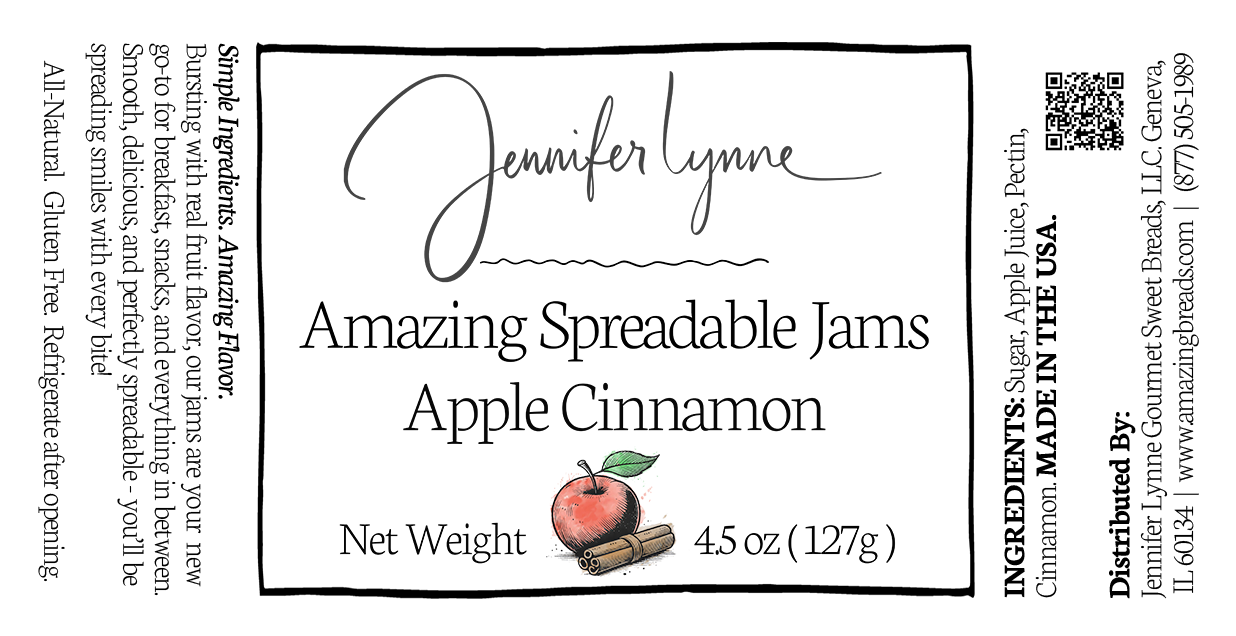 Apple Cinnamon Spreadable Jam