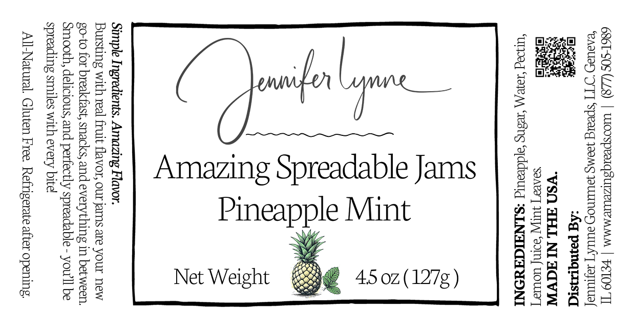 Pineapple Mint Spreadable Jam