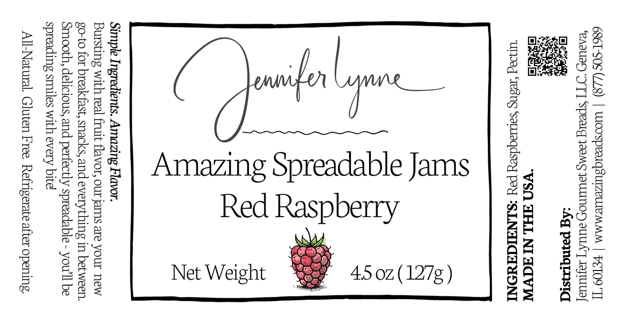 Red Raspberry Spreadable Jam