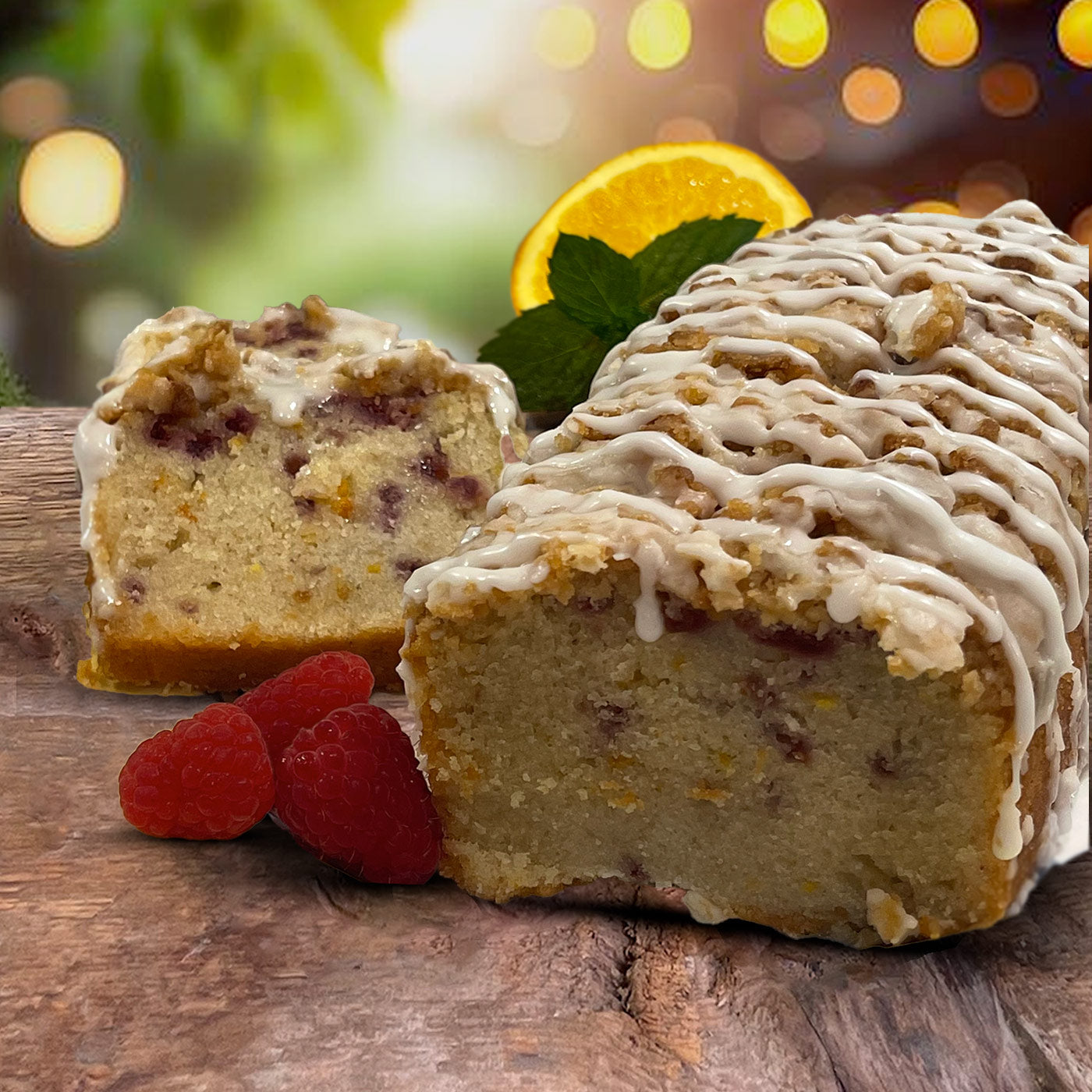 Lemon Orange Raspberry Bread