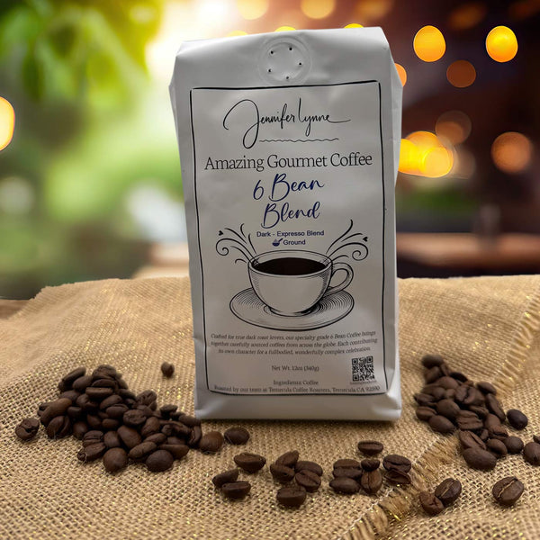 6 Bean Blend - Dark Roast, Expresso Blend