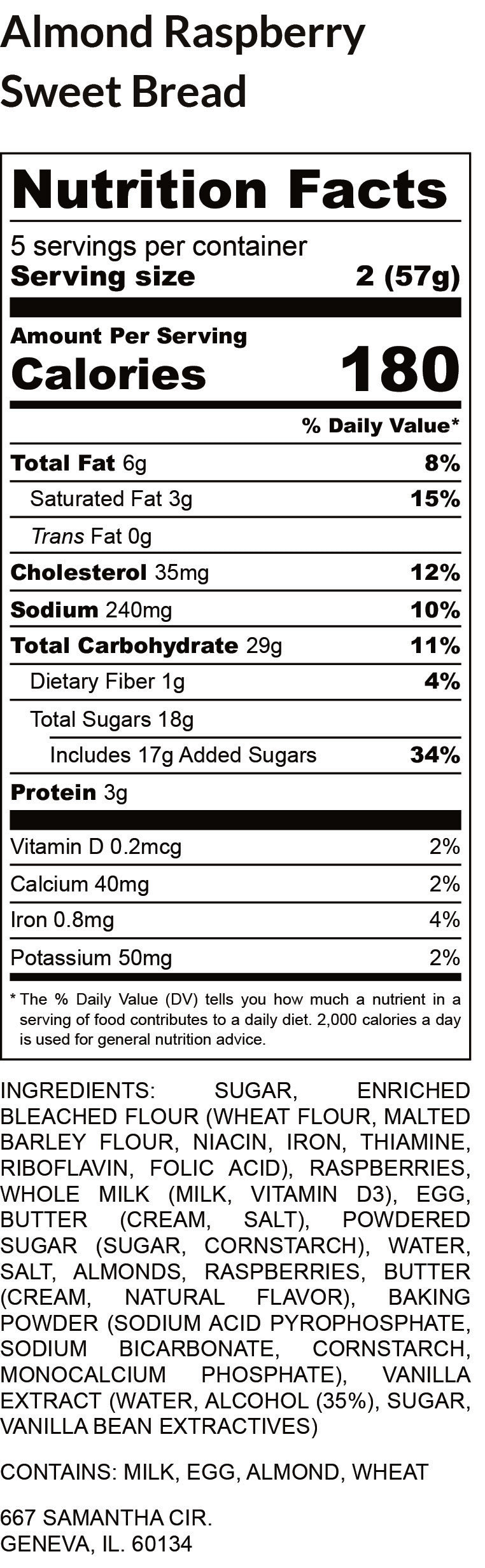Nutrition Facts