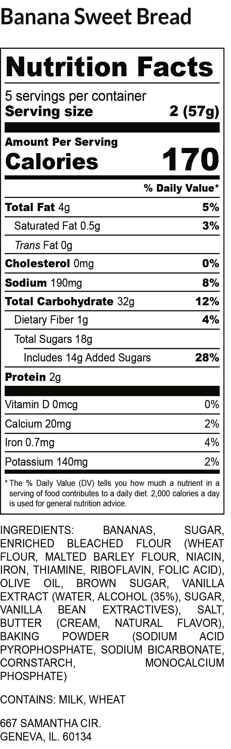 Nutrition Facts