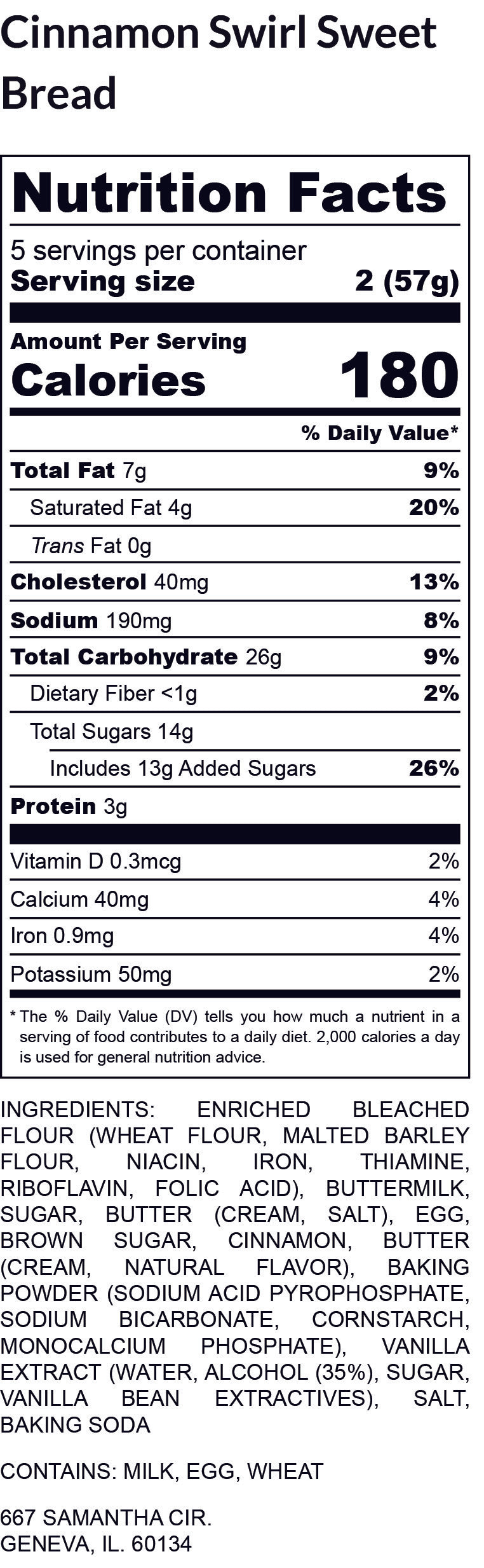 Nutrition Facts