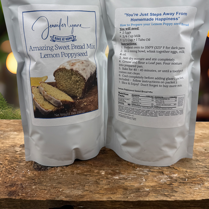 Lemon Poppyseed Sweet Bread Mix