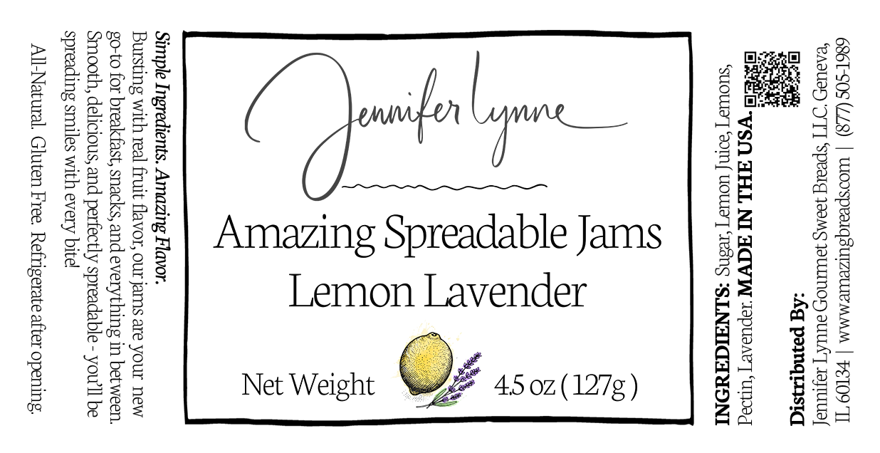 Lemon Lavender Spreadable Jam