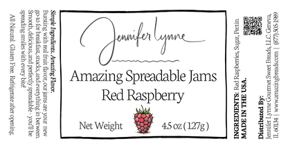 Red Raspberry Spreadable Jam