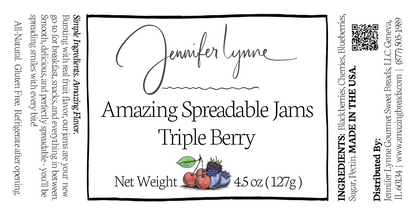 Triple Berry Spreadable Jam